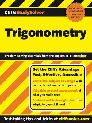CliffsStudySolver Trigonometry - ebook